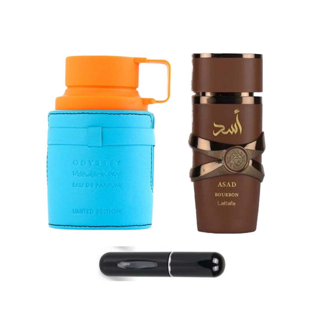 MANDARINSKY+ ASAD BURBON+ PERFUMERO